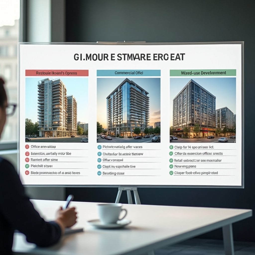 Comparison of different real estate development types suitable for crowdlending models